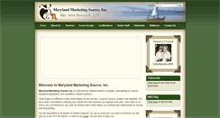 Desktop Screenshot of mdmarketingsource.com